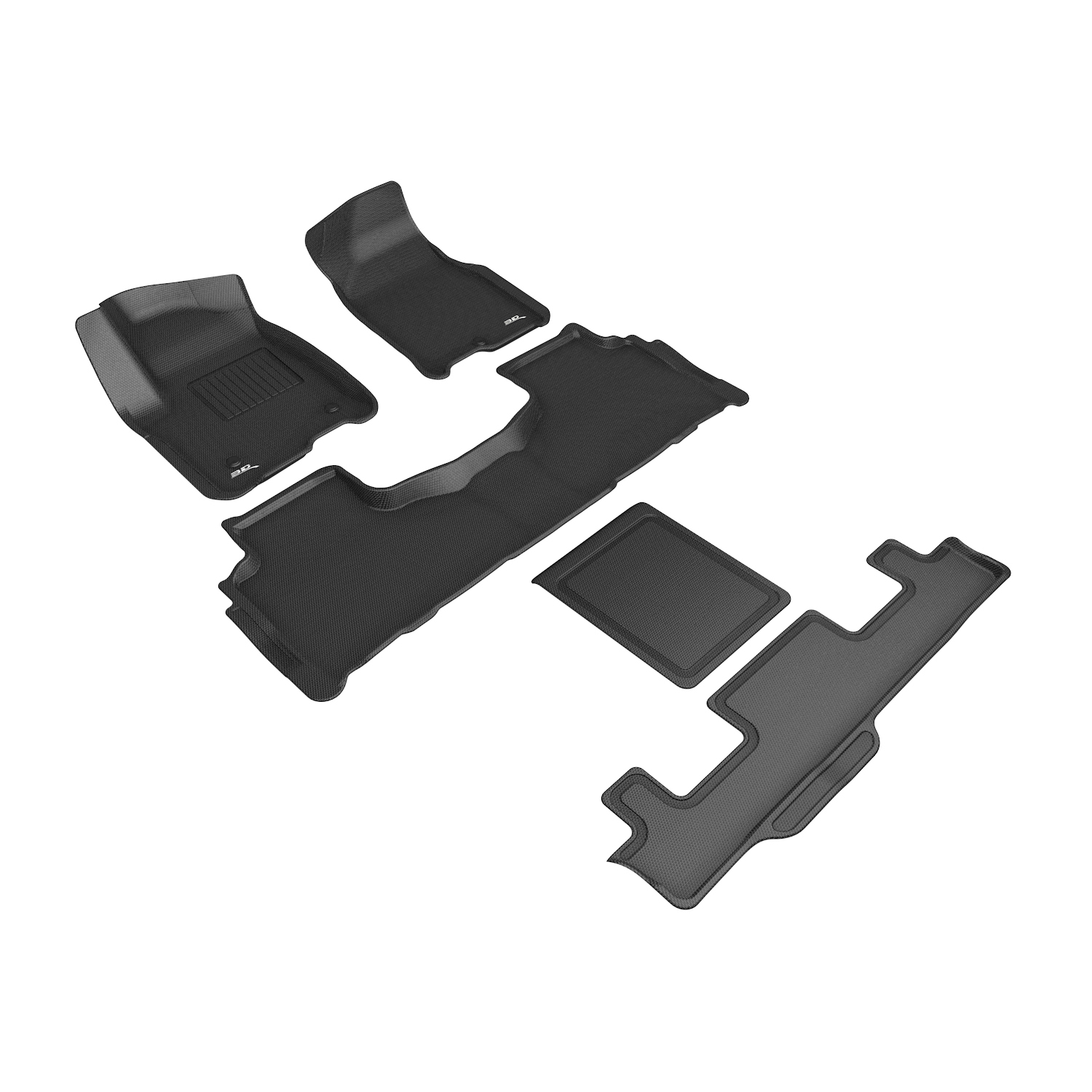 3D Maxpider L1GM03001509 for YUKON 7-SEAT 2021-2022 KAGU BLACK R1 R2 R3