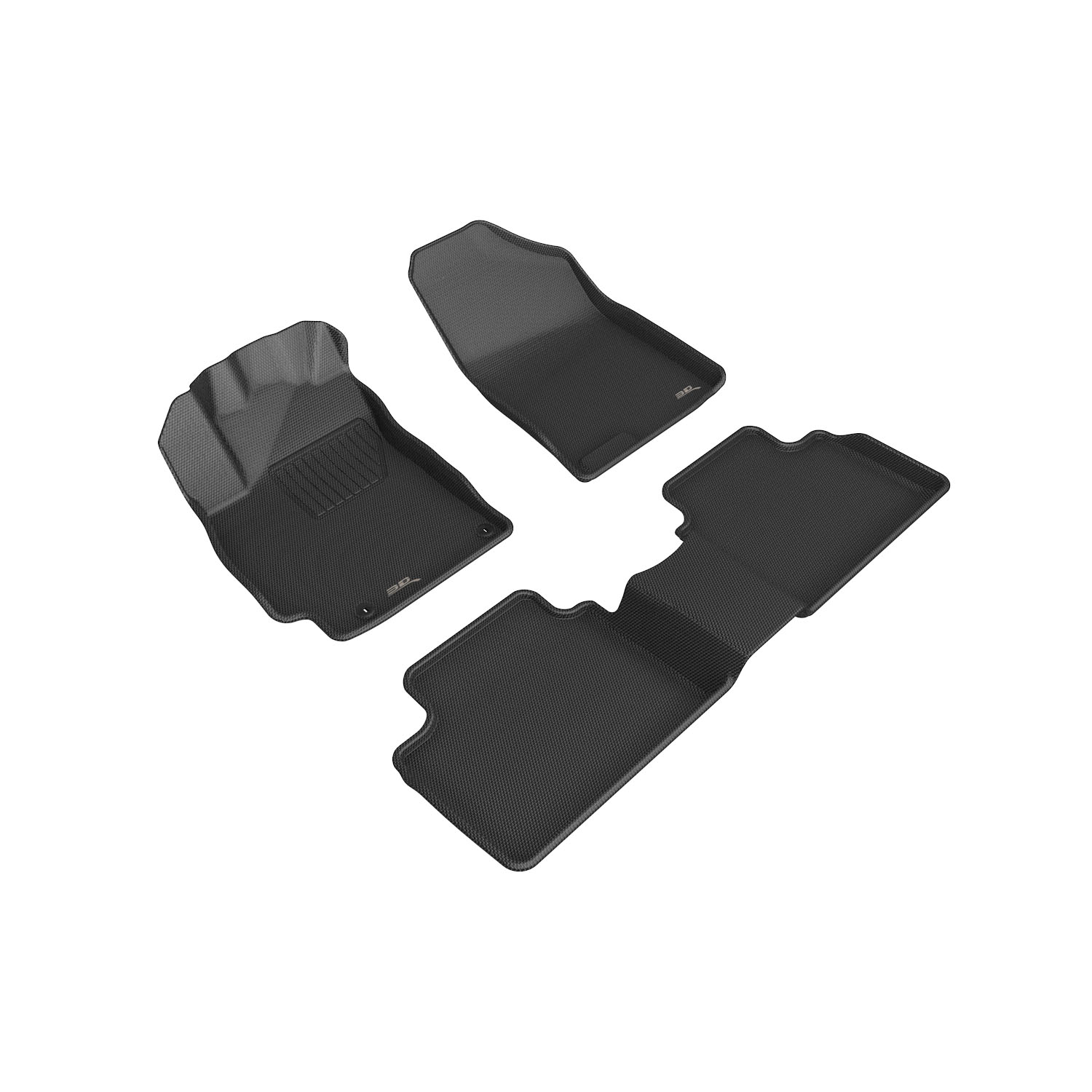 3D Maxpider L1HY11001509 for ELANTRA GAS 2021-2022 KAGU BLACK R1 R2